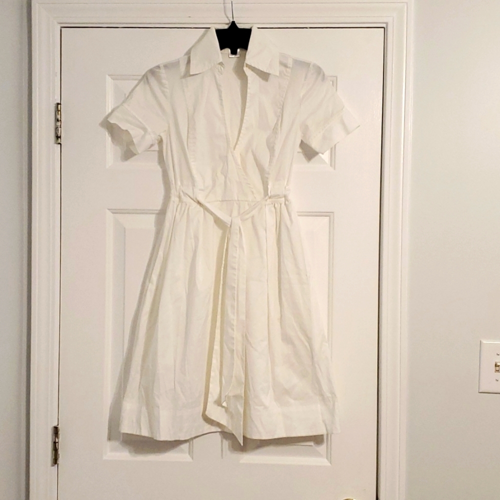 EUC Diane von Furstenberg White Dress Size 0